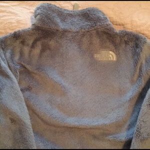 Grey Fleece Osito Jacket Size Small